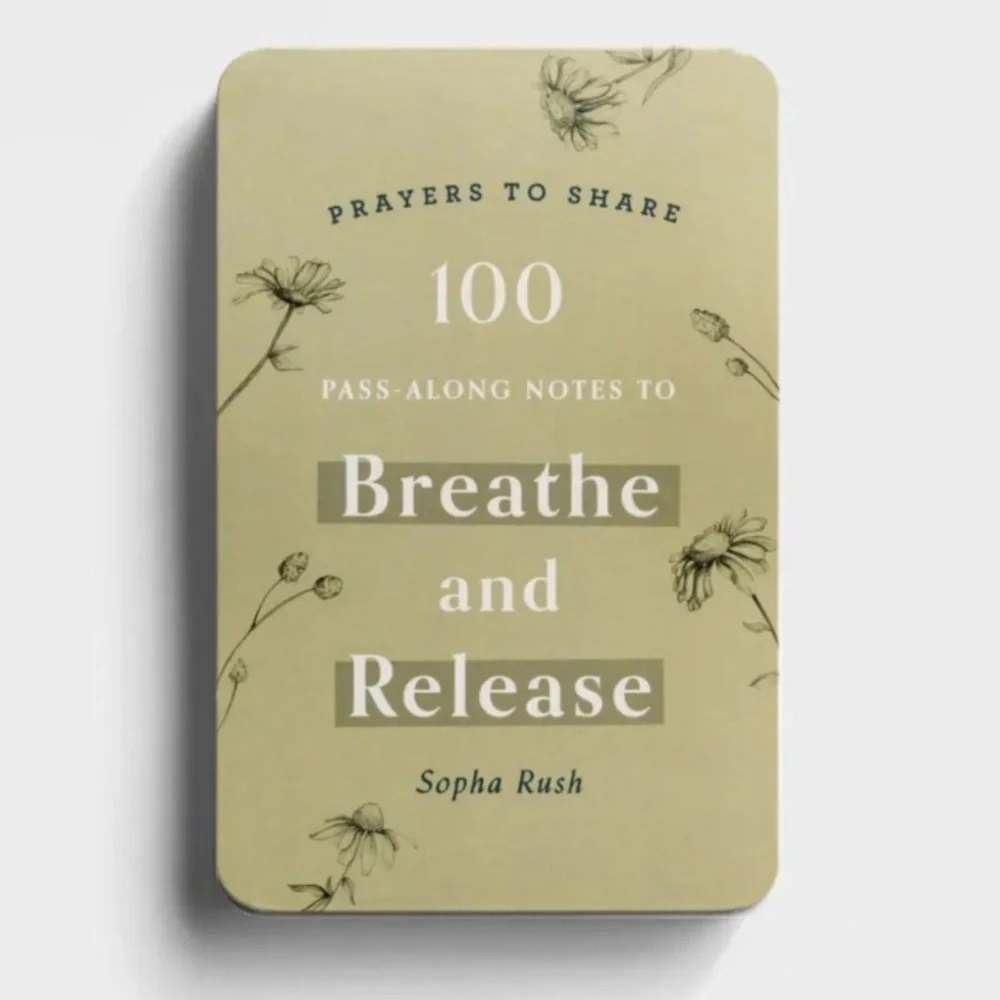 Breathe and Release Pass-Along Notes, NEW, Giftable